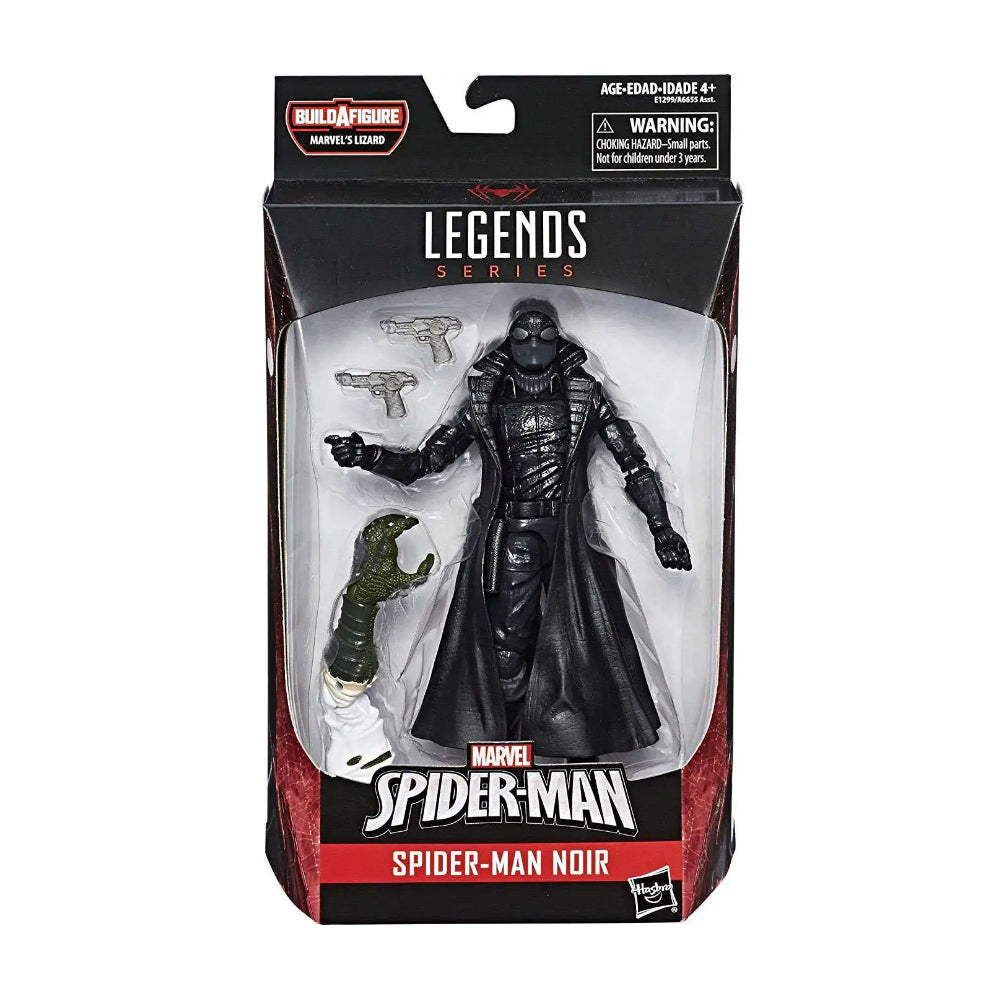 Marvel Legends Series: Spider-Man Noir Action Figure (Lizard BAF)