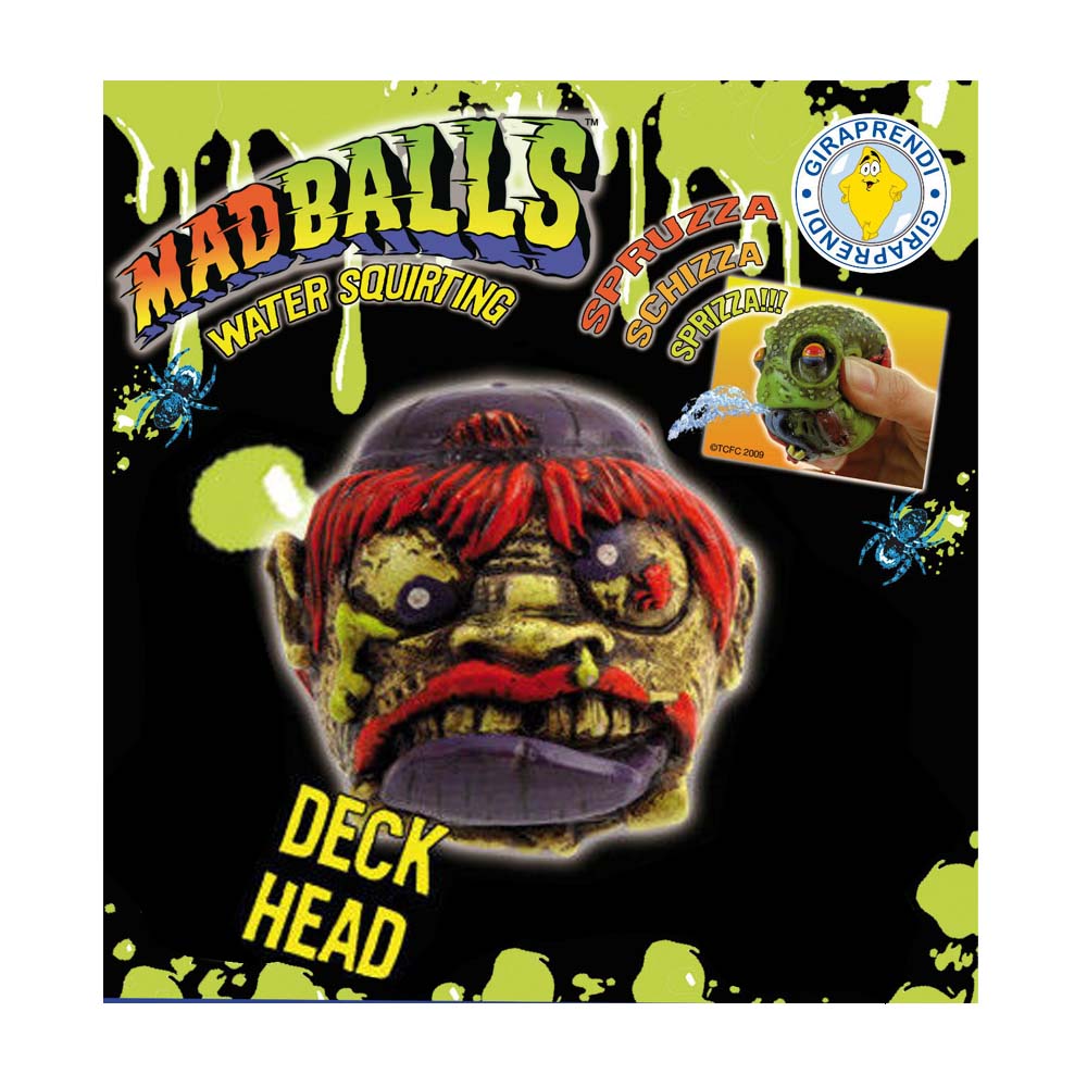 Madballs Water Squirting - Deck Head