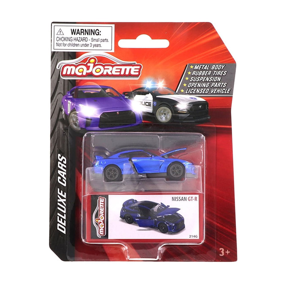 Majorette 1:64 Scale: Deluxe Series - Nissan GTR