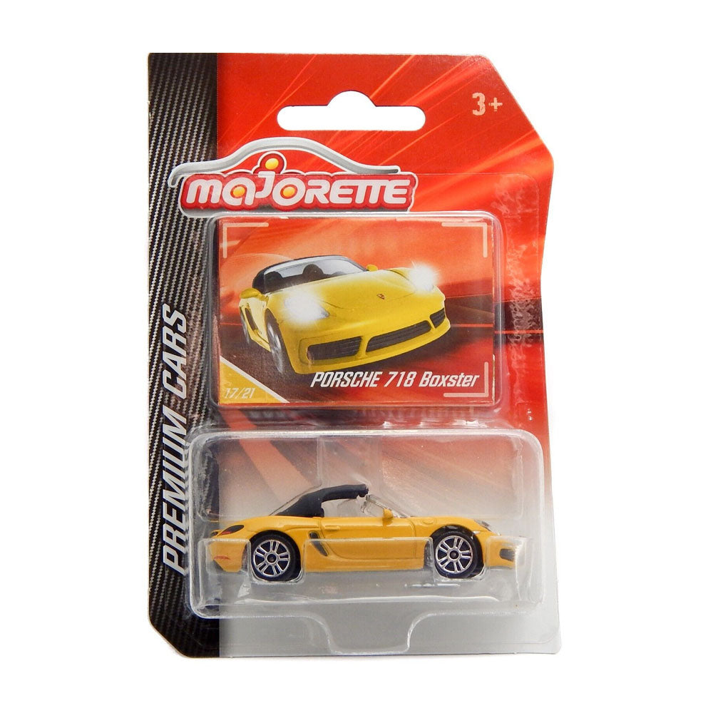 Majorette 1:64 Scale: Premium Cars - Porsche 718 Boxster