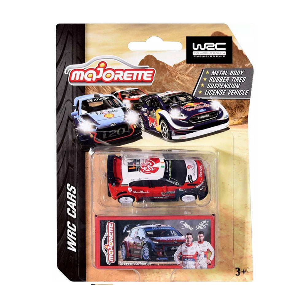 Majorette 1:64 Scale: WRC Cars Series - Citroen C3
