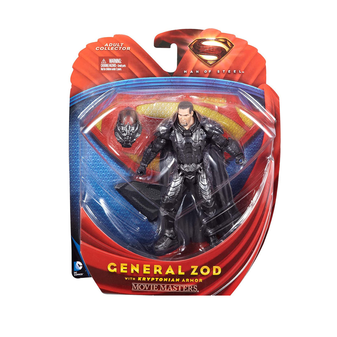 Superman Man of Steel Movie Masters: General Zod with Kryptonian Armor Action Figure