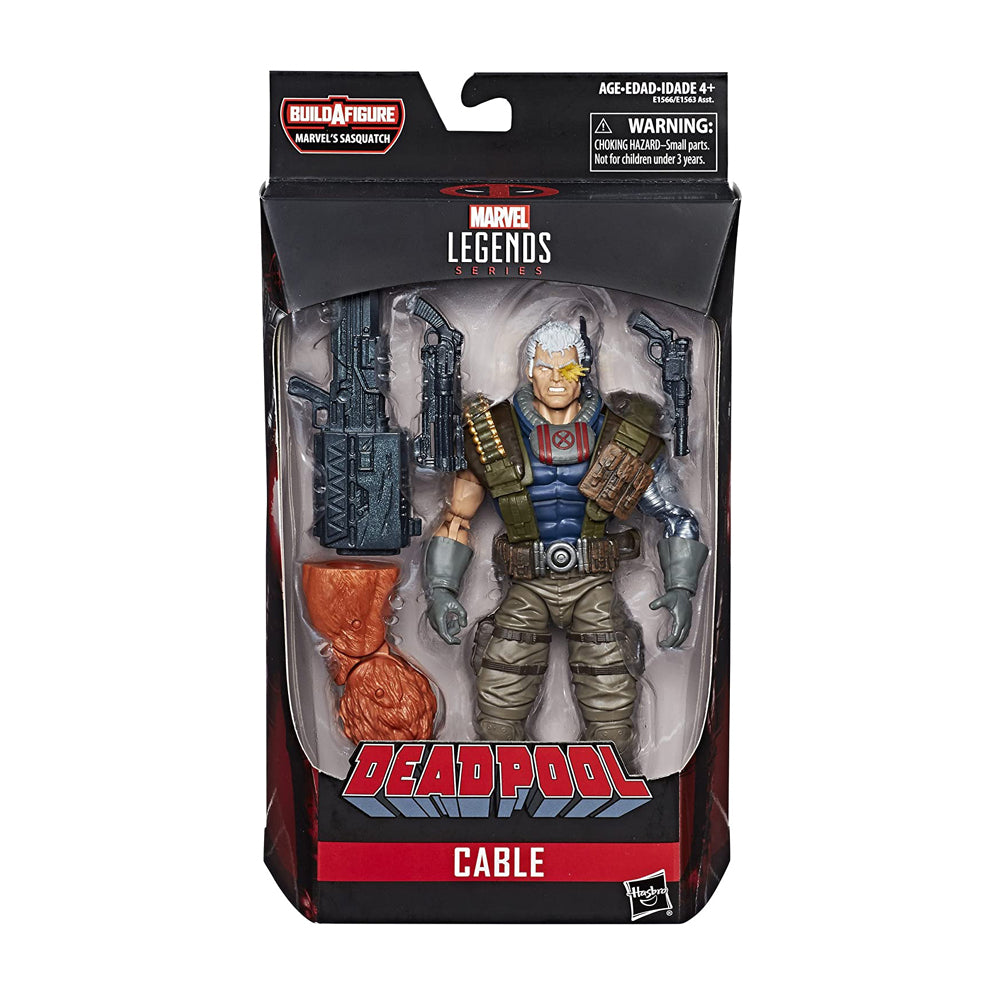 Marvel Legends Deadpool Wave: Cable (Sasquatch BAF)