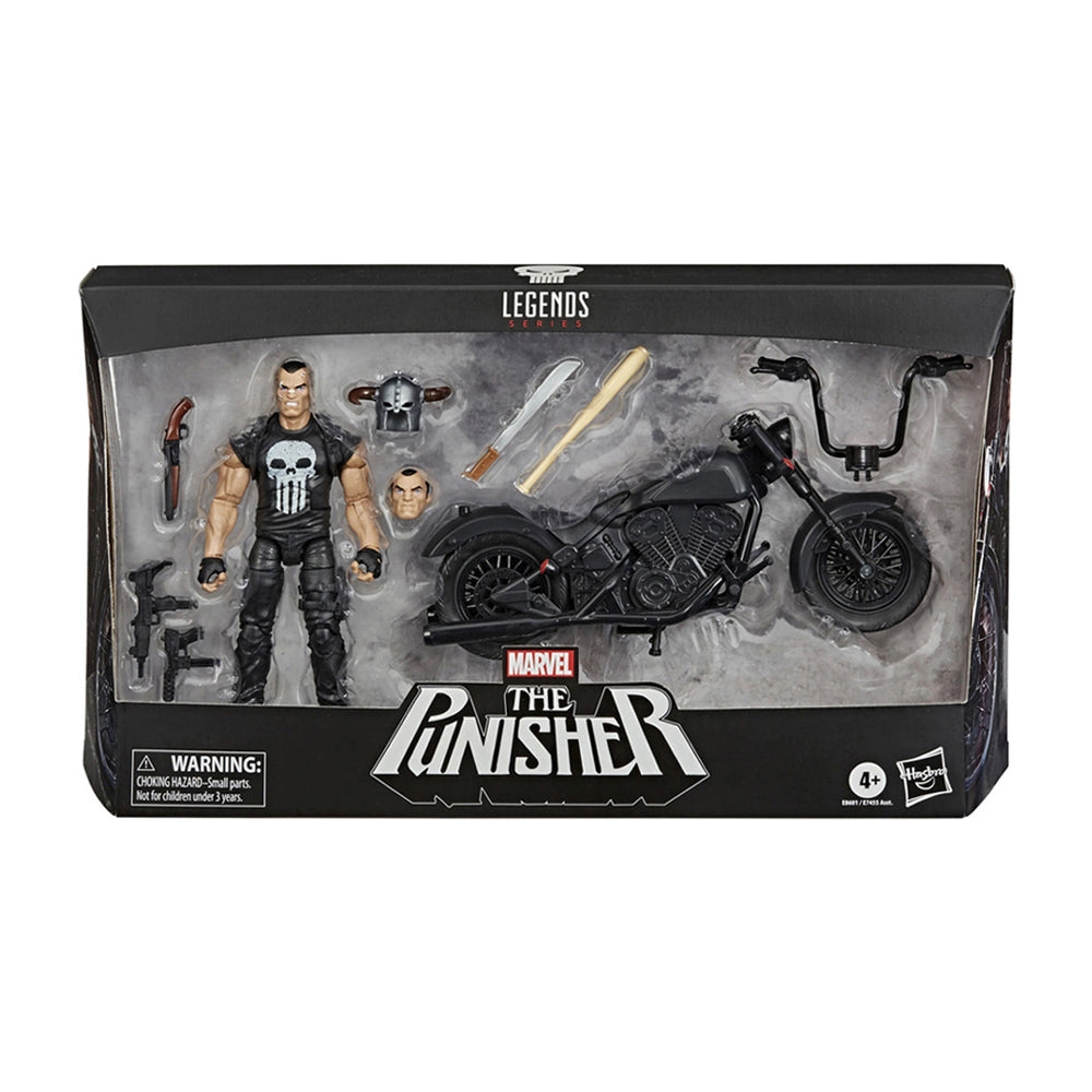 Marvel Legends Legendary Riders: The Punisher with Motorcycle