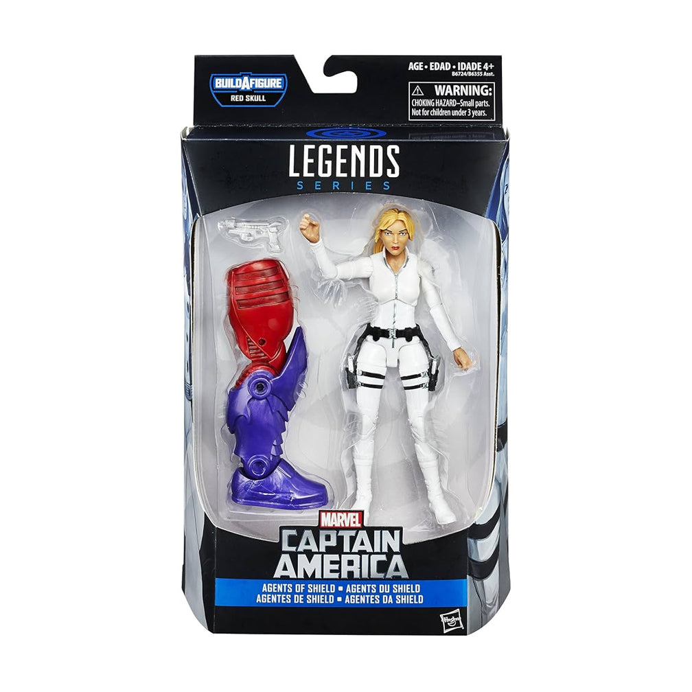 Marvel Legends Civil War Wave: Agents of Shield Sharon Carter (Red Skull BAF)