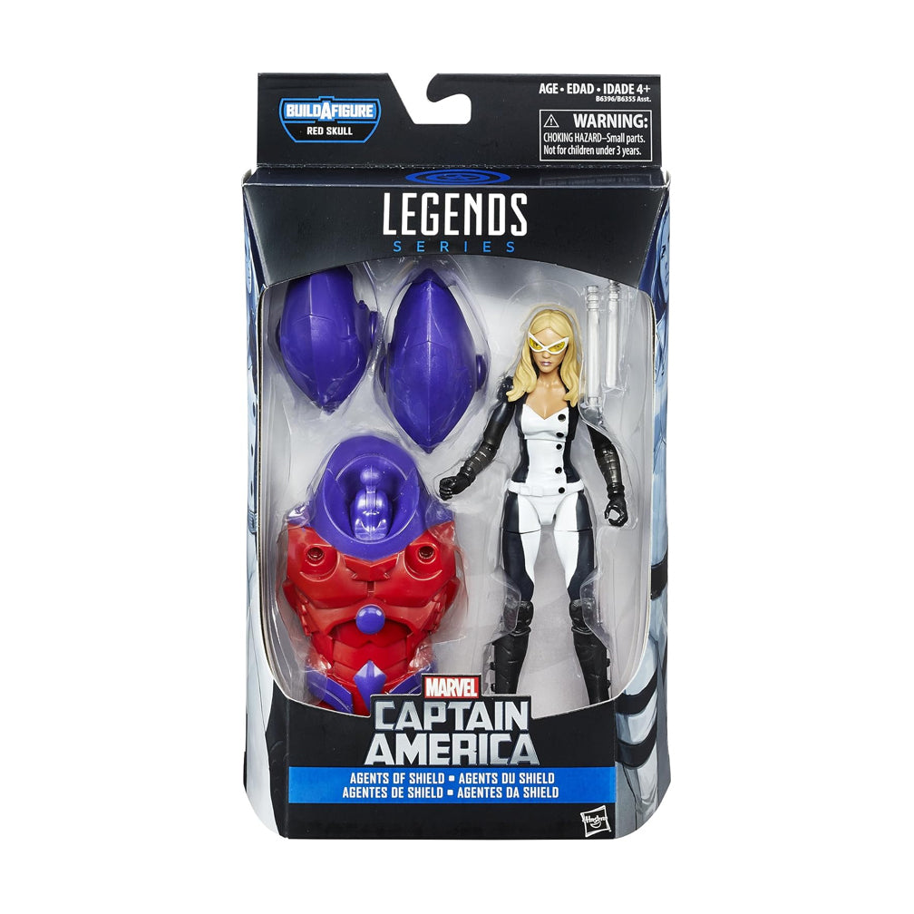 Marvel Legends Civil War Wave: Agents of Shield Mockingbird (Red Skull BAF)