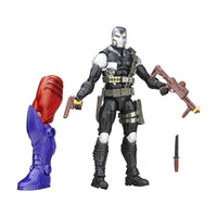 Load image into Gallery viewer, Marvel Legends Civil War Wave: Mercenaries of Mayhem Scourge Demolition Man (Red Skull BAF)
