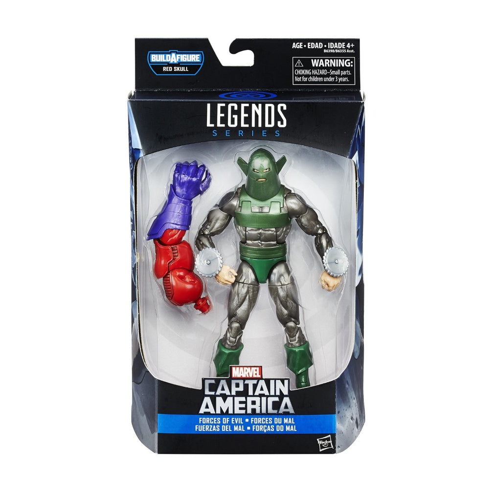 Marvel Legends Civil War Wave: Forces Of Evil Whirlwind (Red Skull BAF)