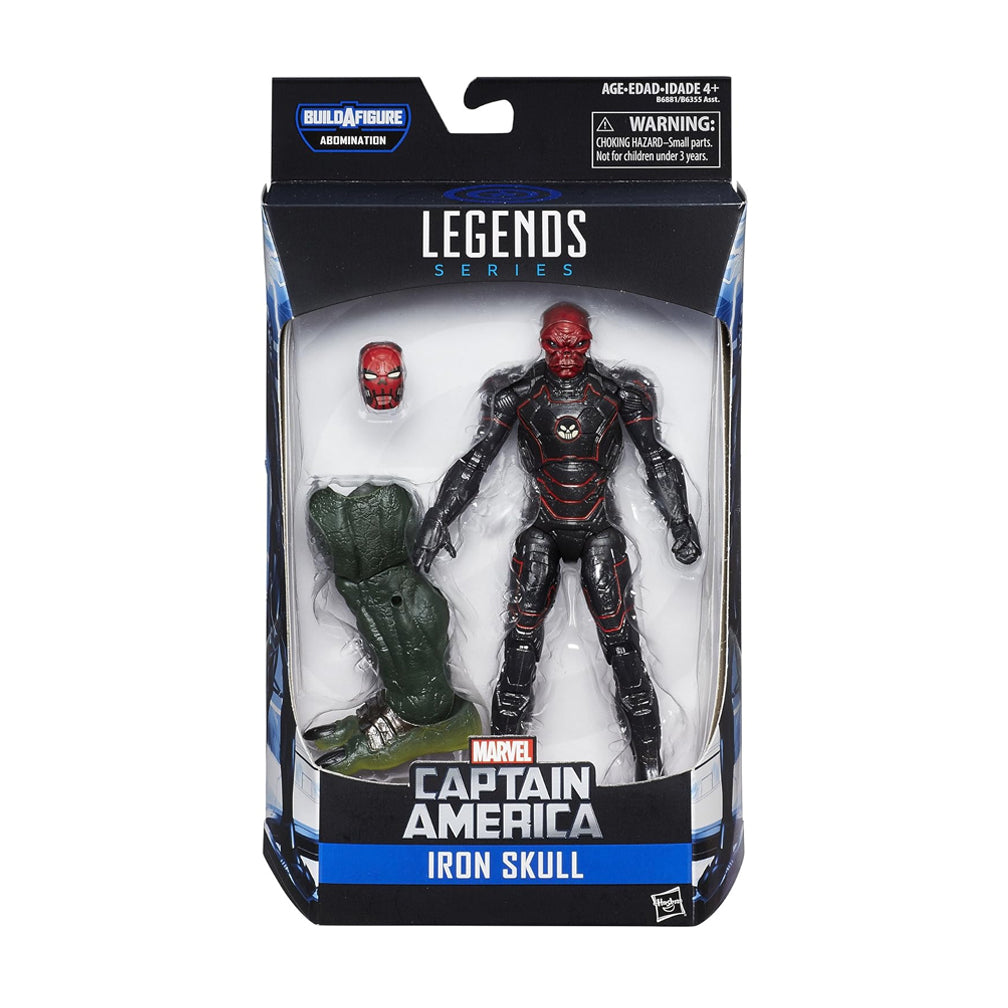 Marvel Legends Civil War Wave: Iron Skull (Abomination BAF)
