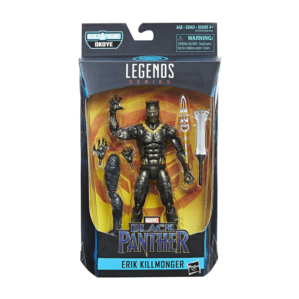 Marvel Legends Black Panther Wave: Erik Killmonger (Okoye BAF)