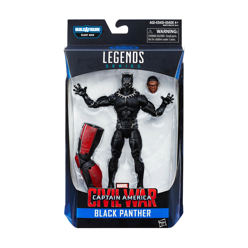 Marvel Legends Civil War Wave: Black Panther (Giant Man BAF)