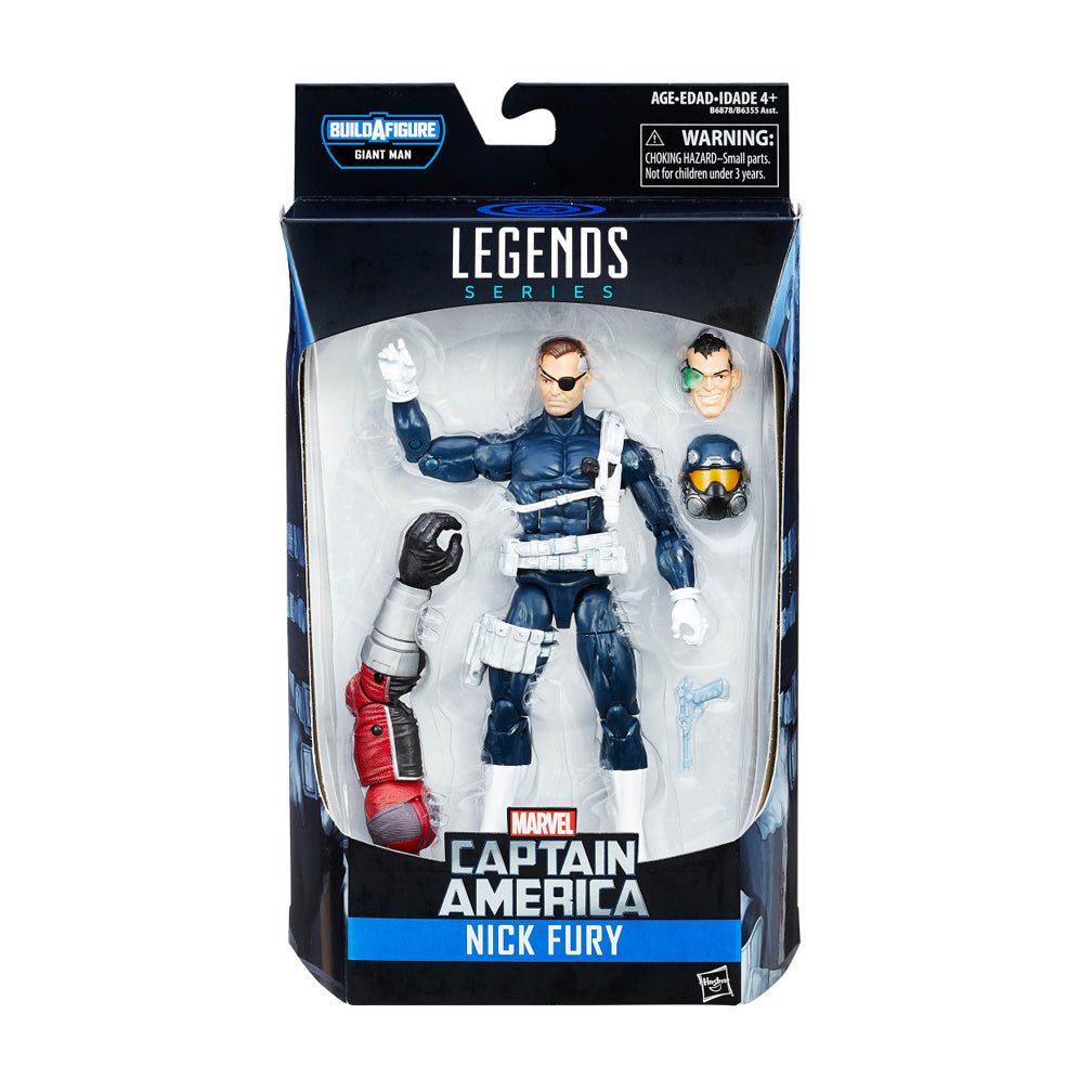Marvel Legends Civil War Wave: Nick Fury (Giant Man BAF)