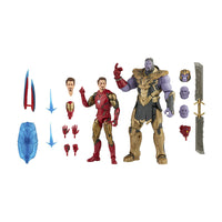 Load image into Gallery viewer, Marvel Legends Series The Infinity Saga: Iron Man Mark 85 Vs Thanos Action Figure 2-Pack
