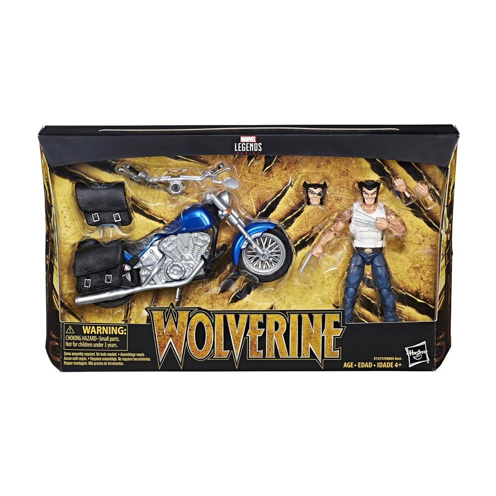 Marvel Legends Legendary Riders: Wolverine with Motorcycle