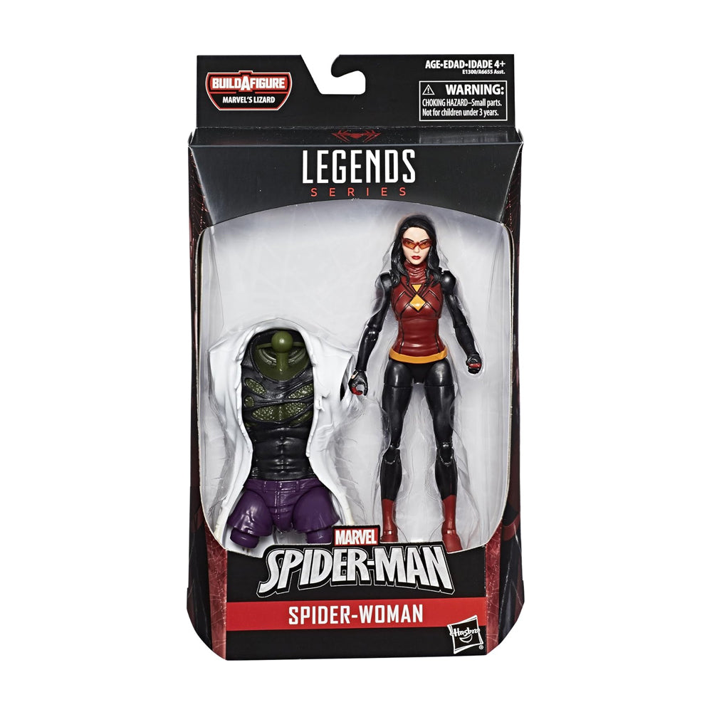 Marvel Legends Series: Spider-Woman Action Figure (Lizard BAF)