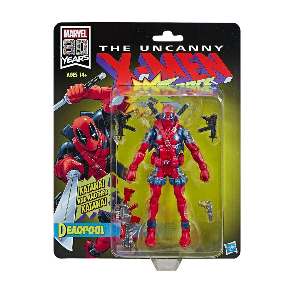 Marvel Legends Retro: X-Men Deadpool (X-Force) Action Figure (SDCC Exclusive)