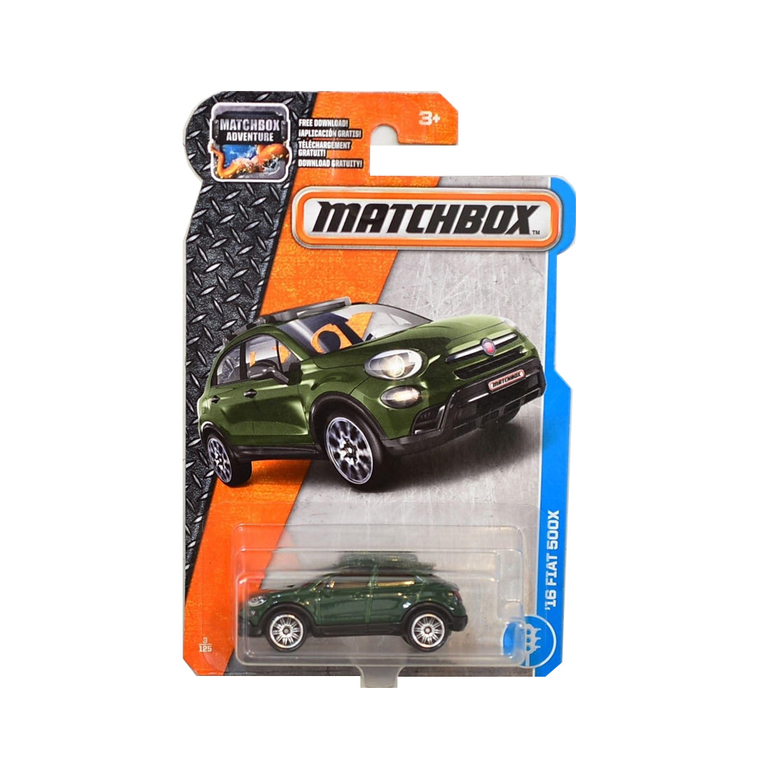 Matchbox 2017: '15 Fiat 500X - 3/125