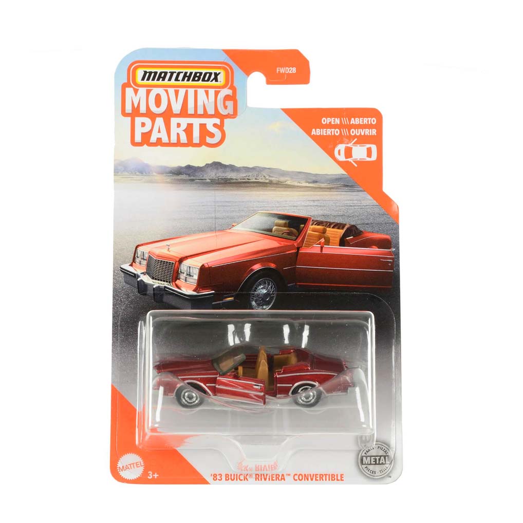 Matchbox Moving Parts: '83 Buick Riviera Convertible