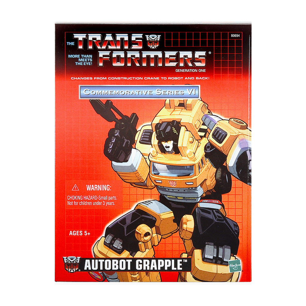 Transformers Commemorative Series: Grapple Action Figure