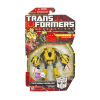 Load image into Gallery viewer, Transformers Generations Deluxe Class: Cybertronian Bumblebee Action Figure
