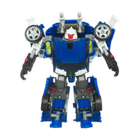 Load image into Gallery viewer, Transformers Reveal The Shield Deluxe Class: Tracks Action Figure
