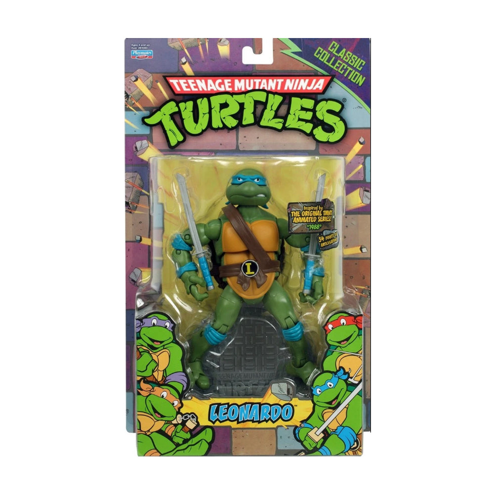 Teenage Mutant Ninja Turtles Classics: Leonardo Action Figure (DAMAGED PACKAGING)