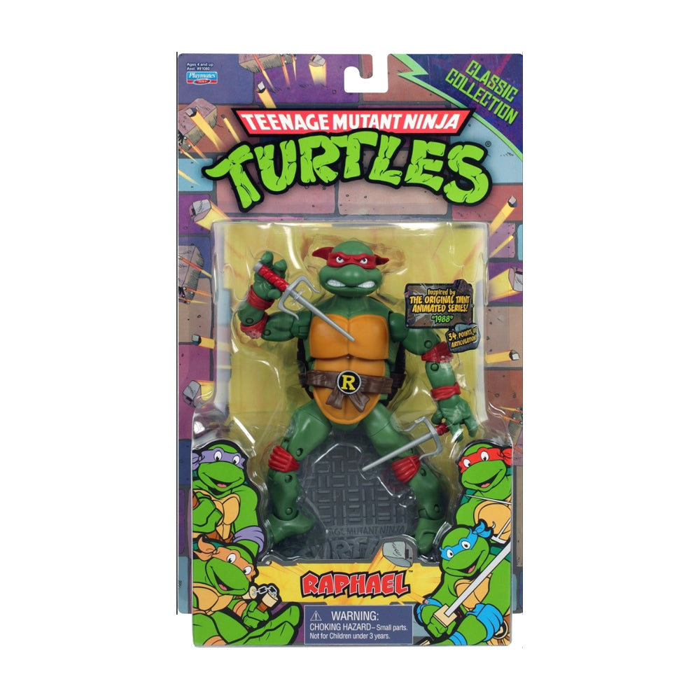 Teenage Mutant Ninja Turtles Classics: Raphael Action Figure (DAMAGED PACKAGING)