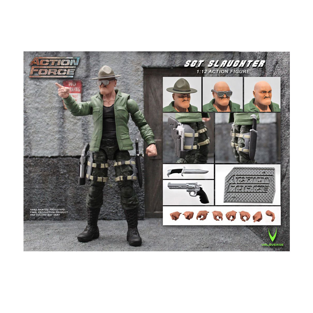 Action Force Series 1 - SGT. Slaughter Action Figure