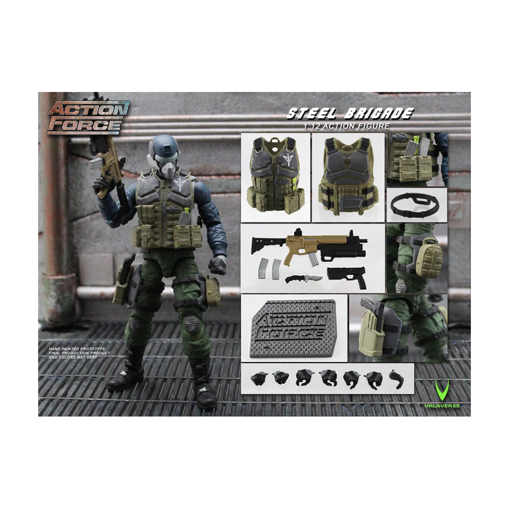 Action Force Series 1 - Steel Brigade Action Figure