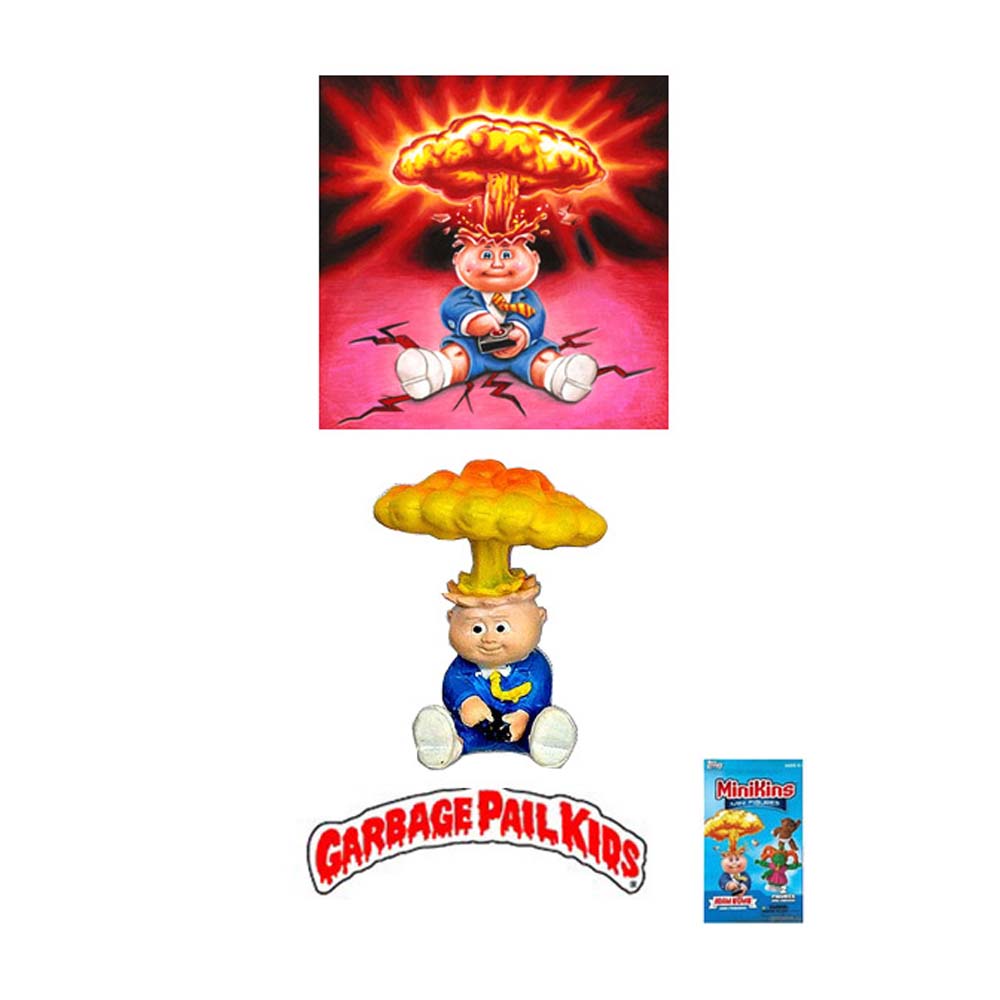 Garbage Pail Kids Minikins - Adam Bomb (Colour Version)