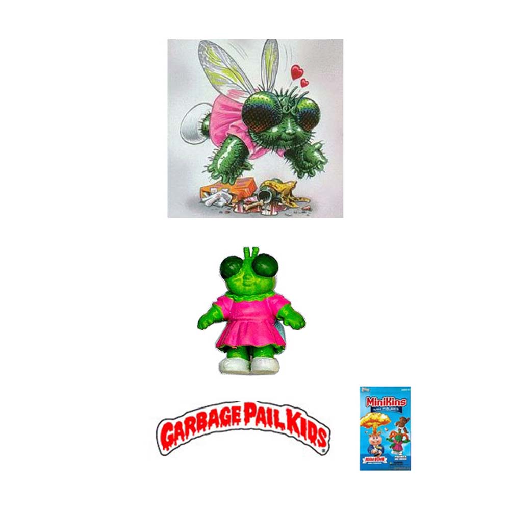 Garbage Pail Kids Minikins - Buggy Betty (Colour Version)