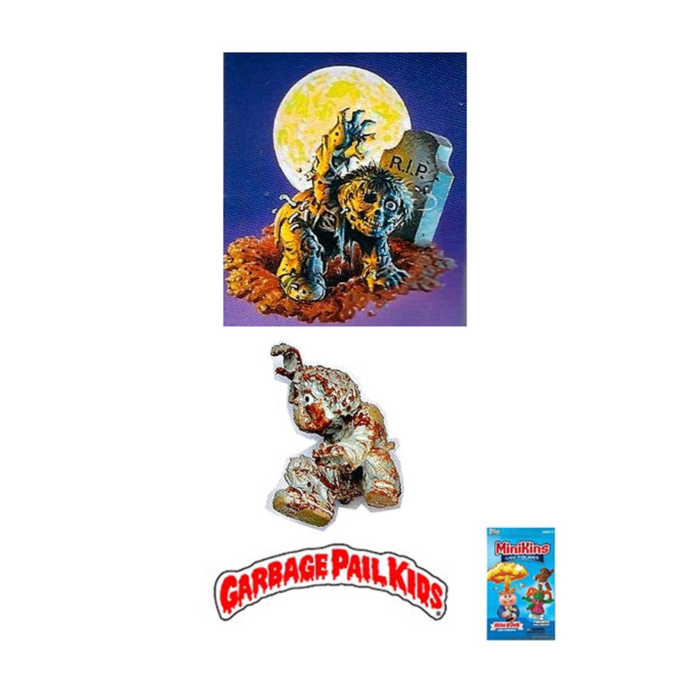 Garbage Pail Kids Minikins - Dead Ted (Colour Version)