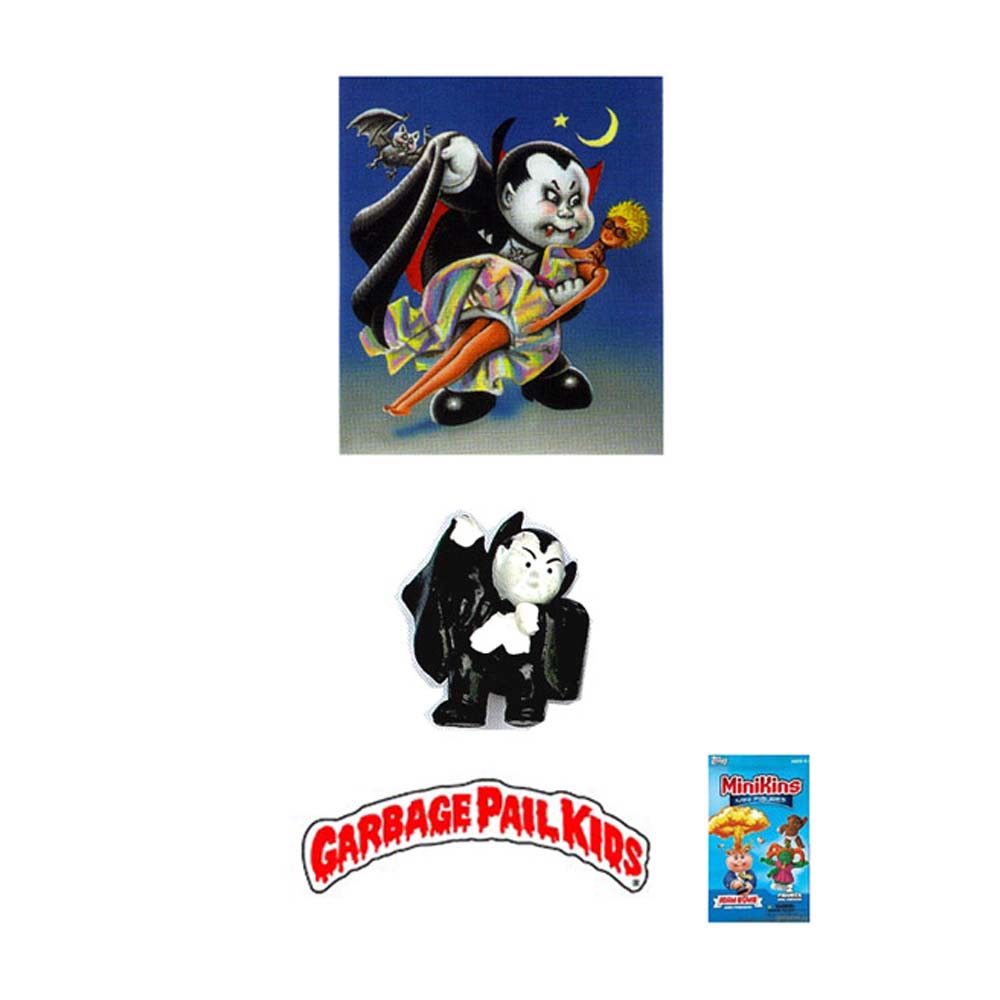 Garbage Pail Kids Minikins - Nasty Nick (Colour Version)