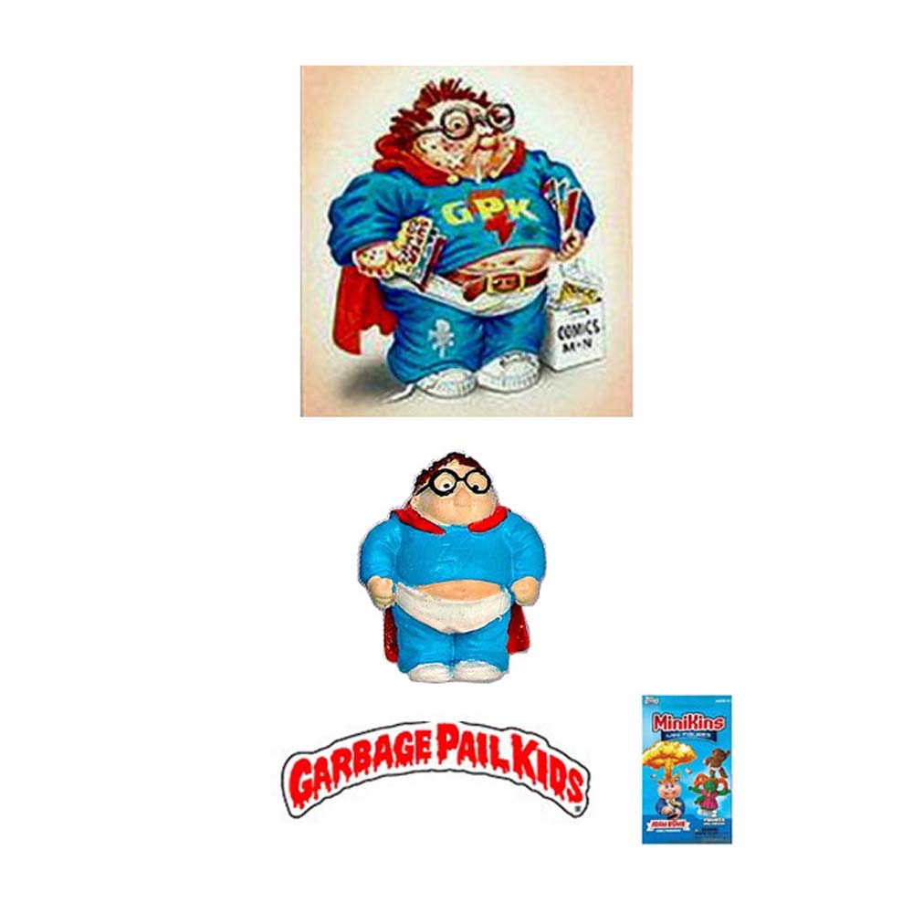 Garbage Pail Kids Minikins - Nat Nerd (Colour Version)