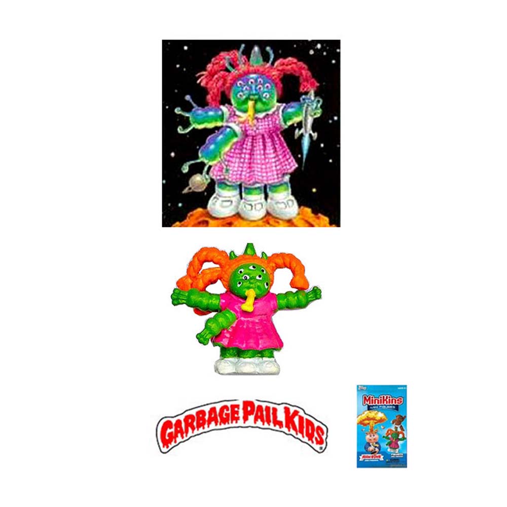 Garbage Pail Kids Minikins - Spacey Stacey (Colour Version)