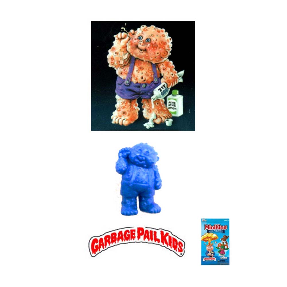 Garbage Pail Kids Minikins - Corroded Carl (Rare Blue Version)