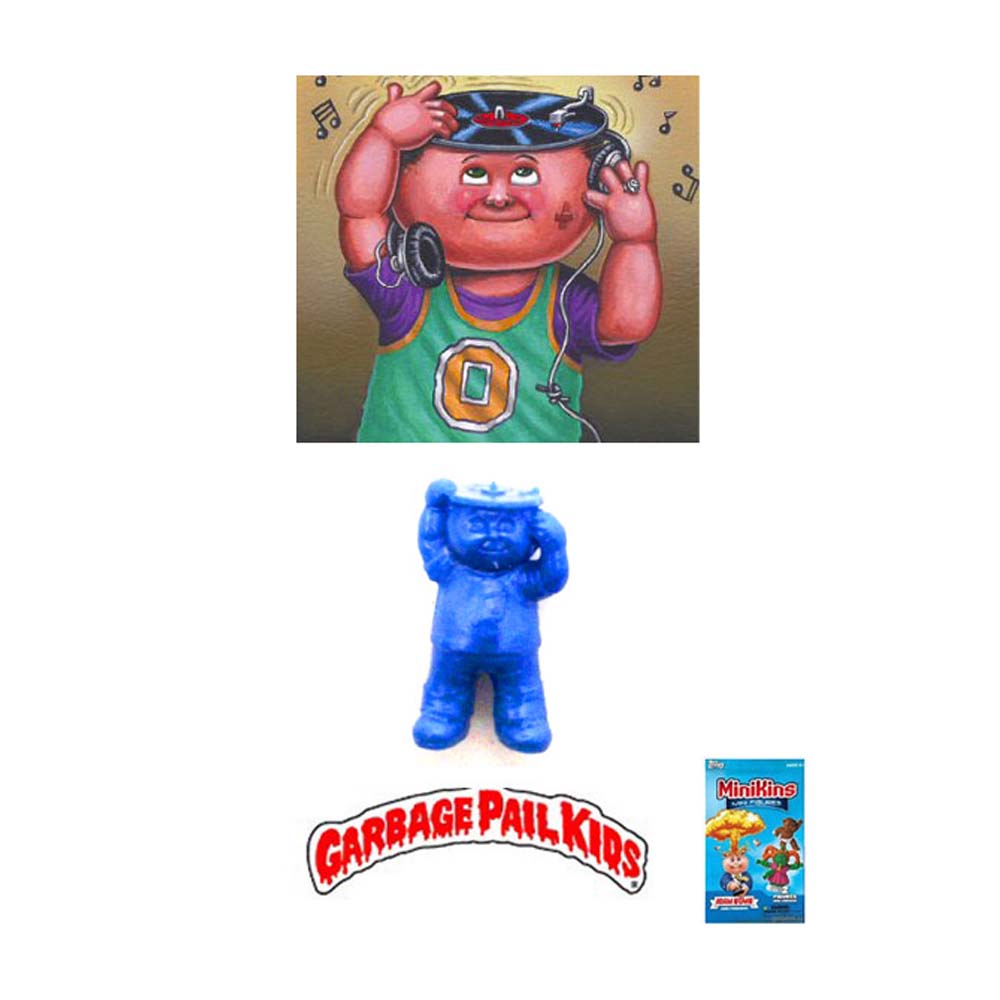 Garbage Pail Kids Minikins - D Jay (Rare Blue Version)
