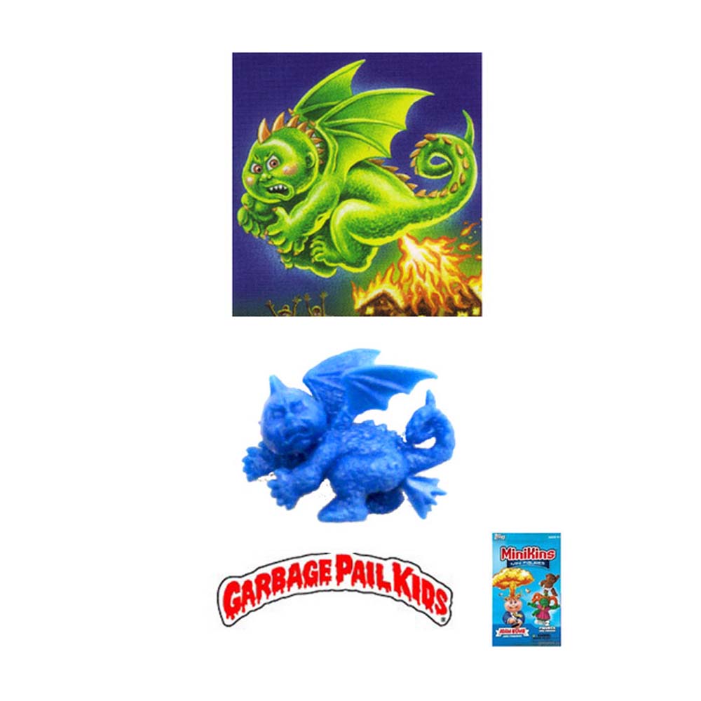 Garbage Pail Kids Minikins - Firey Francis (Rare Blue Version)
