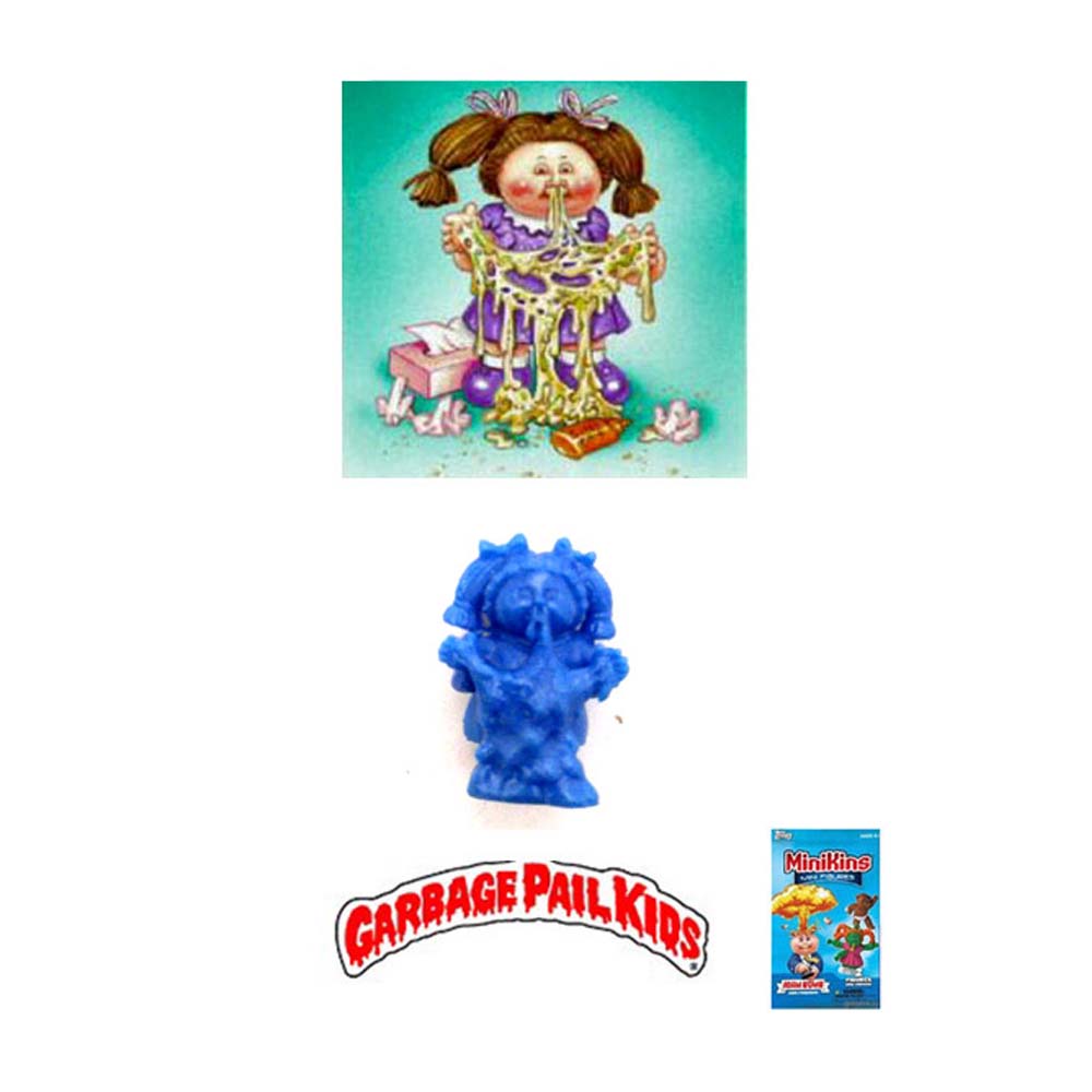 Garbage Pail Kids Minikins - Leaky Lindsay (Rare Blue Version)