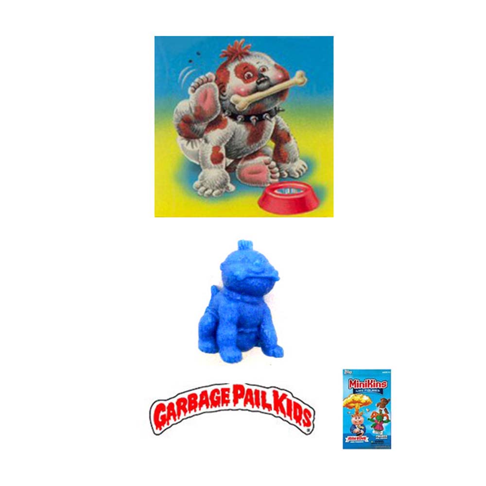 Garbage Pail Kids Minikins - Mark Bark (Rare Blue Version)