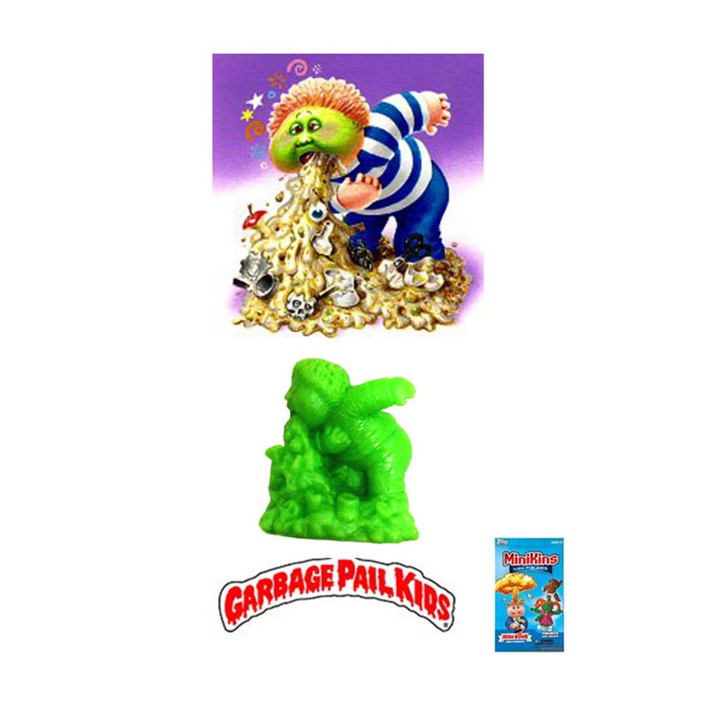 Garbage Pail Kids Minikins - Richie Retch (Rare Green Version)