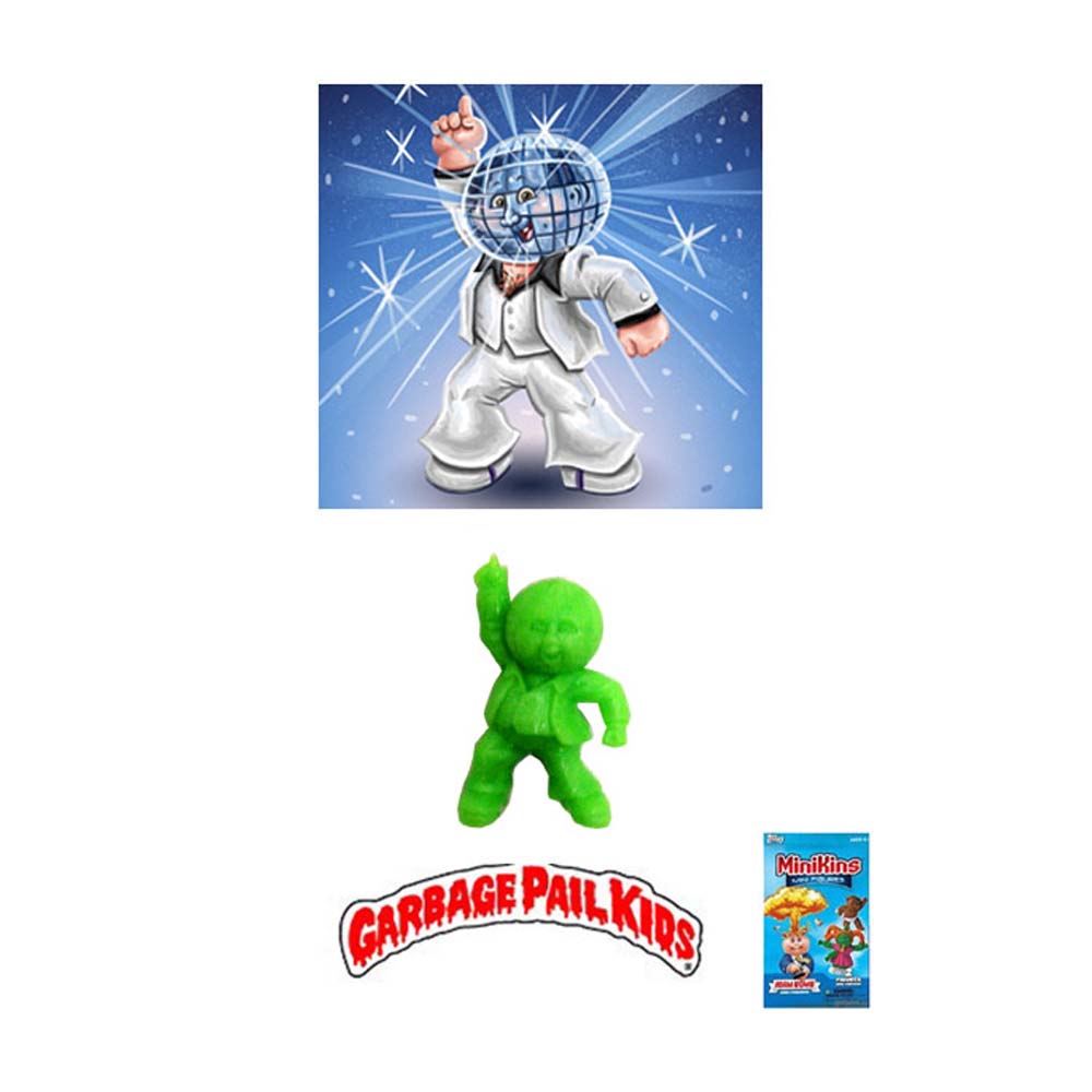 Garbage Pail Kids Minikins - Stan Alive (Rare Green Version)