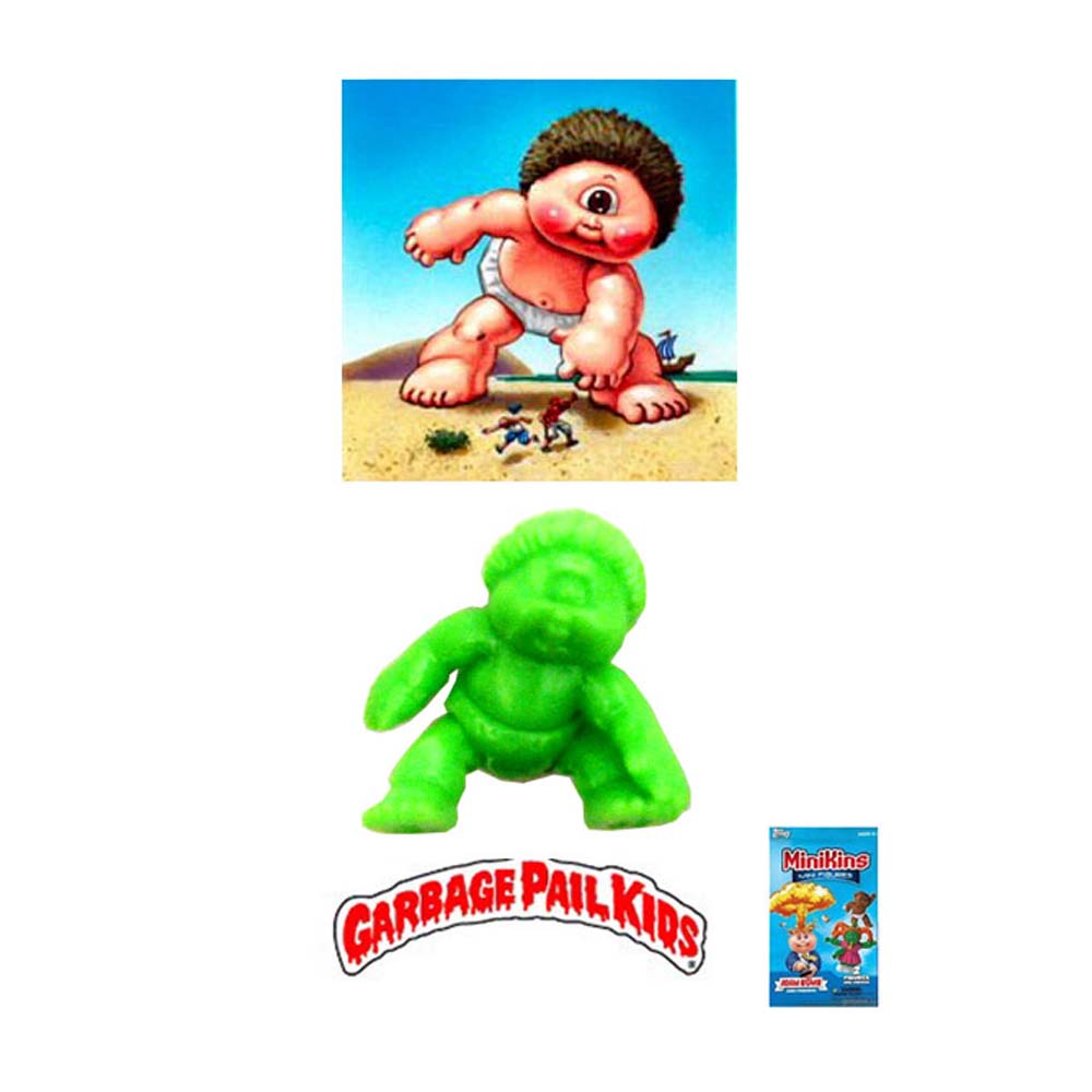 Garbage Pail Kids Minikins - Sy Clops (Rare Green Version)