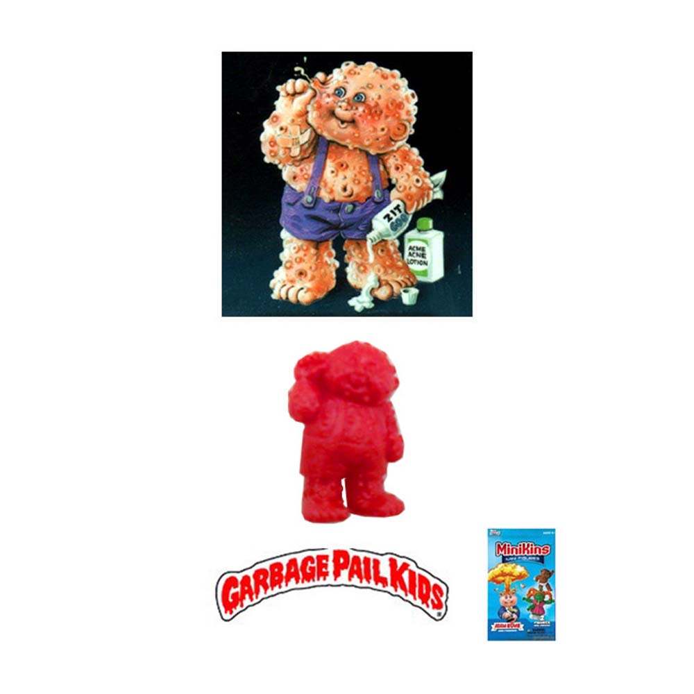 Garbage Pail Kids Minikins - Corroded Carl (Rare Red Version)
