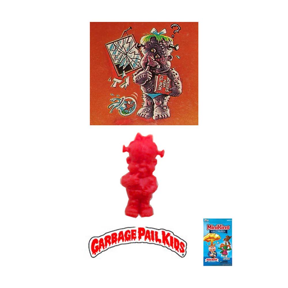 Garbage Pail Kids Minikins - Creepy Carol (Rare Red Version)