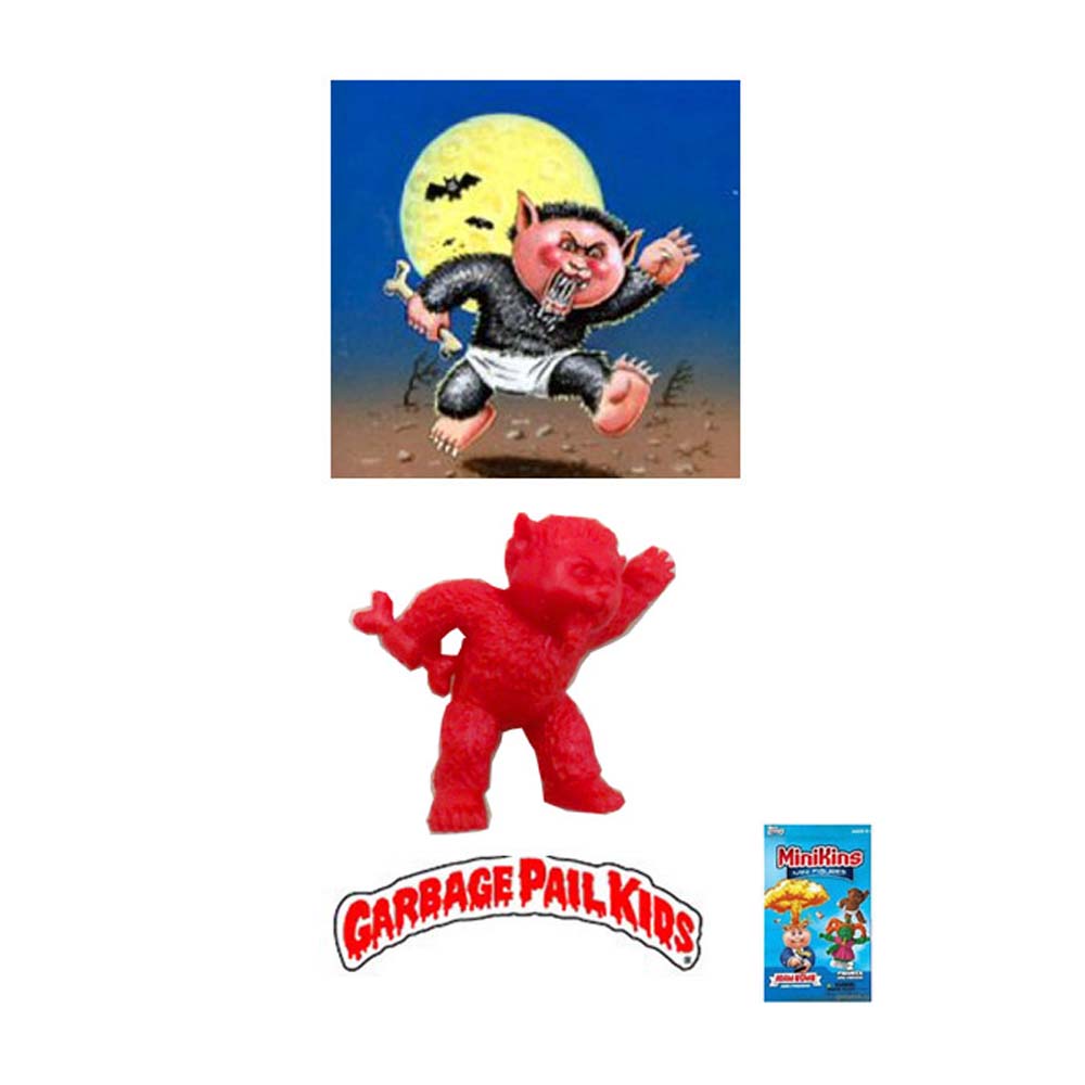 Garbage Pail Kids Minikins - Eerie Eric (Rare Red Version)