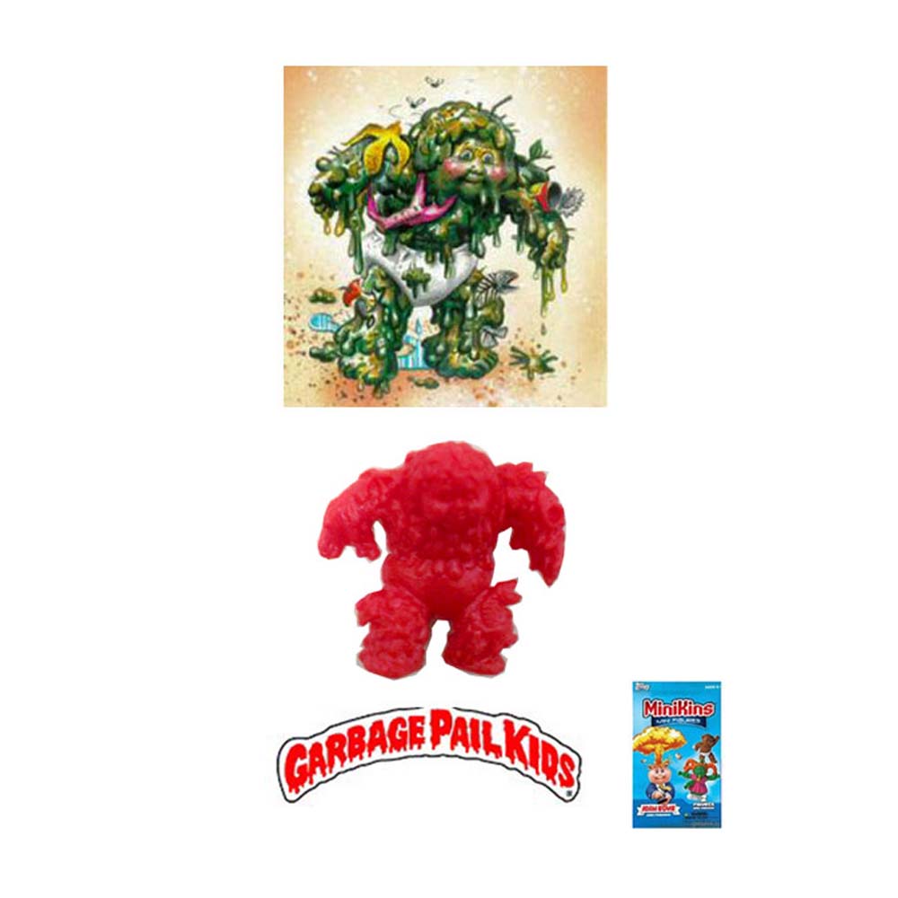 Garbage Pail Kids Minikins - Michelle Muck (Rare Red Version)