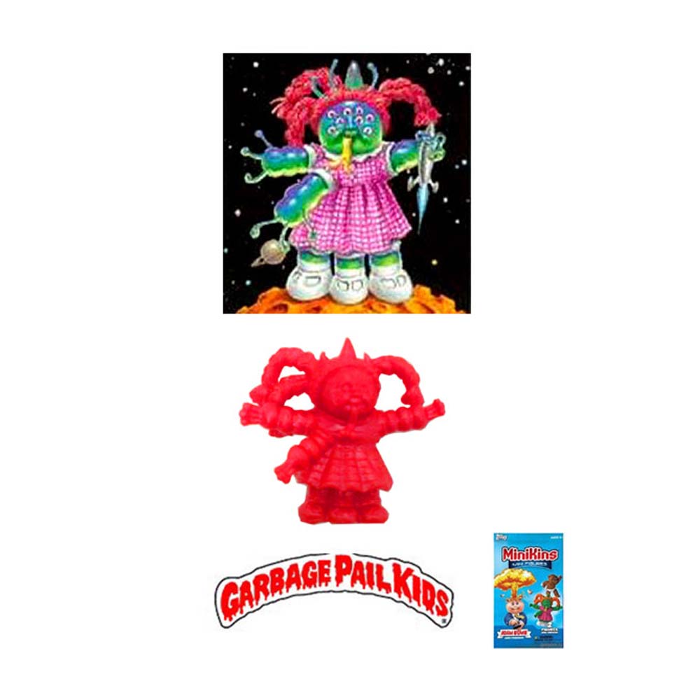 Garbage Pail Kids Minikins - Spacey Stacey (Rare Red Version)