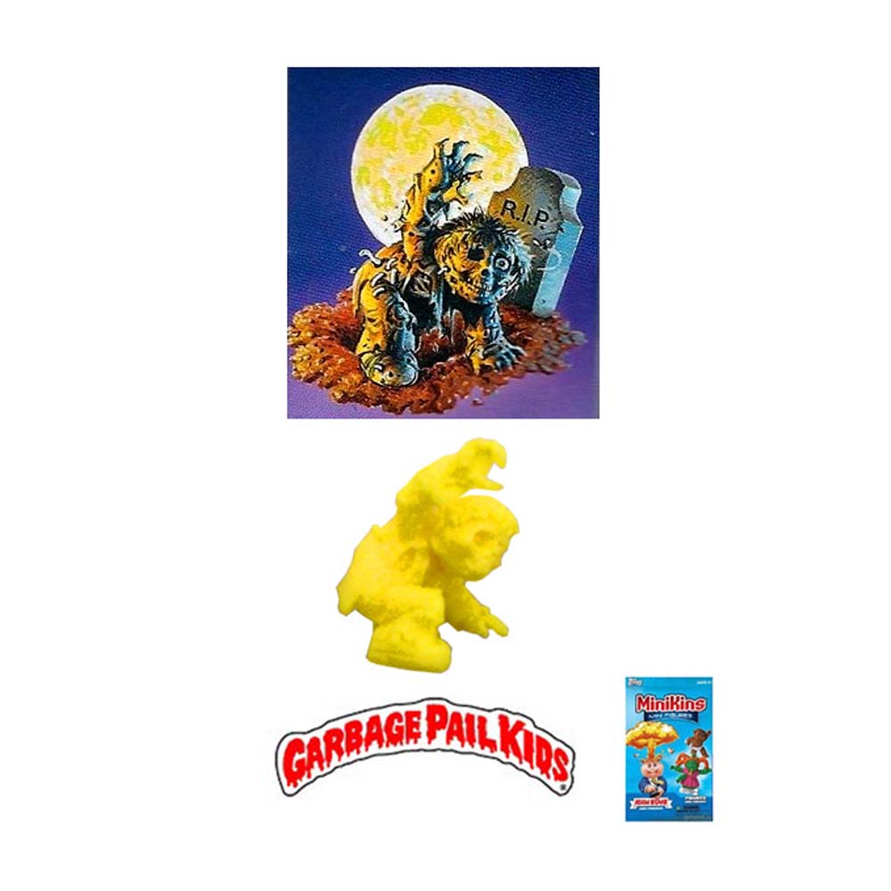 Garbage Pail Kids Minikins - Dead Ted (Ultra Rare Yellow Version)