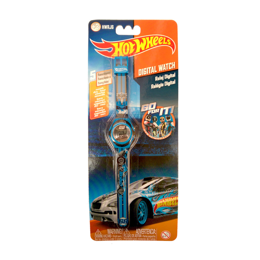 Hot Wheels: Digital Watch (Blue)
